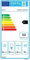 Aporrofitiras Nisida Elica Adele IS BL MAT/A/90X60 GFB Mavro 90 cm A